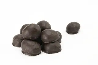 Castane in ciocolata neagra