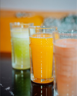 Sumo natural de Abacaxi com Hortelã