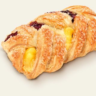 Treccia crema e amarena