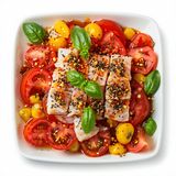 Ensalada de tomate y bonito