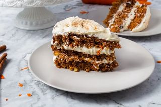 Nutty carrot cake
