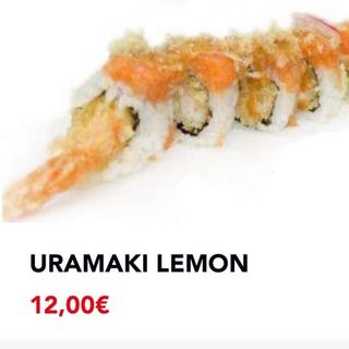 Uramaki lemon