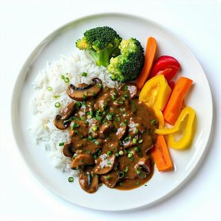 Boeuf Strogonoff z polędwicy wolowej