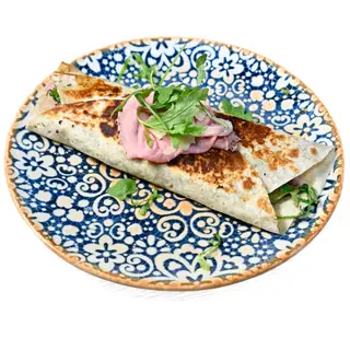 Piadina roast beef completo