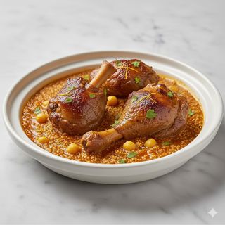 Cuscús De Verduras Con Cordero