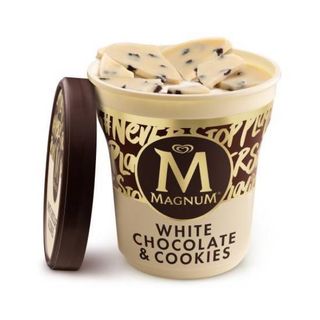 Magnum White Chocolate & Cookies Copo 440 ml