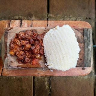 The Pork & Ugali Combo