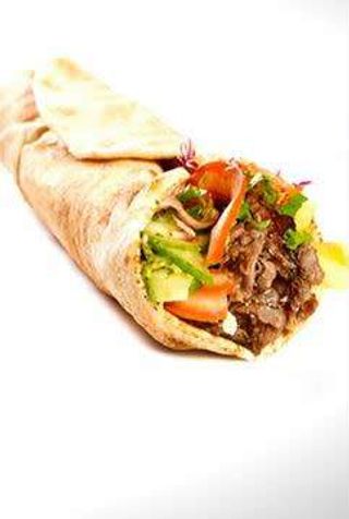 Kebab Tortilla z samym mięsem Duży