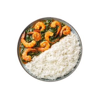 Prawn palak