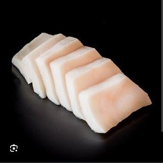 Sashimi de pez mantequilla