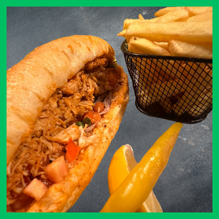 Pileci Sendvic + Pomfrit + Coca Cola COMBO