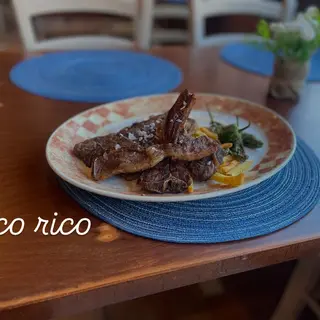 Cordero a la brasa
