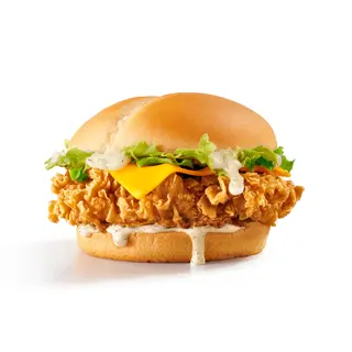 Pepper Mayo Crunch Burger (épicé sans laitue)