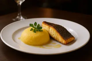 Mămăligă cu carp