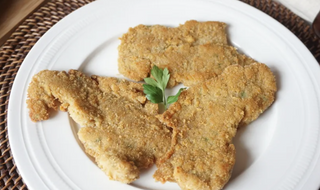 Menú Vegano Con Milanesa De Pollo Vegano Crujiente
