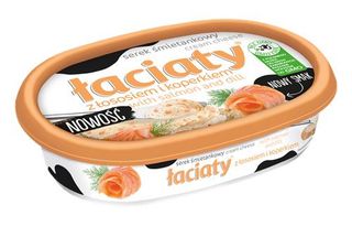 Serek z łososiem i koperkiem Łaciaty . 0.135кг