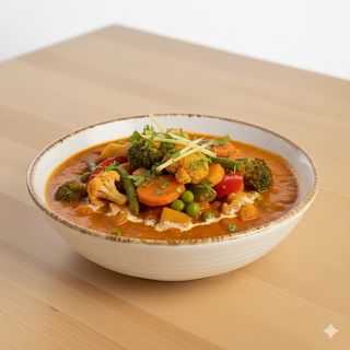 Curry De Verduras Varias