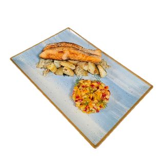 Сьомга на тиган