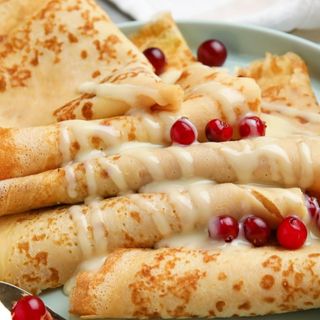 Млинці зі сгущеним молоком (3шт/50г)