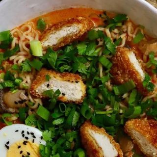 Ramen con pollo