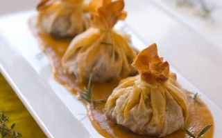 Saquitos De Carrillera Con Salsa De Queso Cabrales (6 Uds)