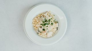 Tagliatelle z kurczakiem i pieczarkami