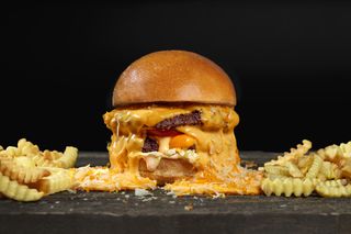 მეტი ყველის ბურგერი