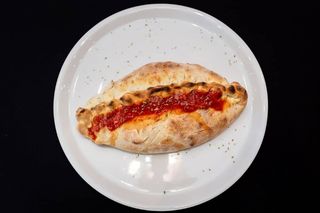 Calcone pizza sandwich