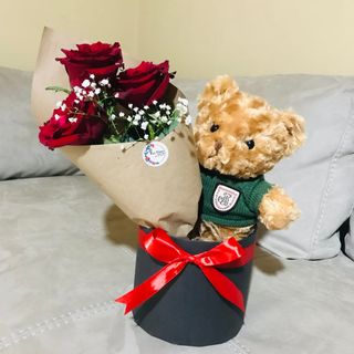 დათუნია ტედი და ვარდების თაიგული #1