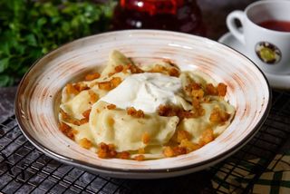 Вареники с картошкой