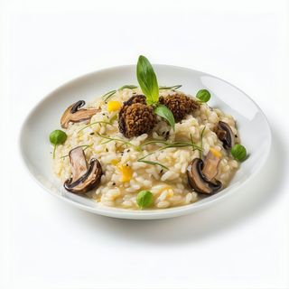 Falso Risotto Con Setas Y Trufa
