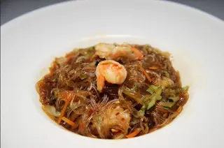 36 Spaghetti di soia con macinato