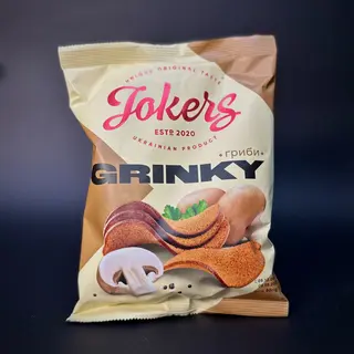 Гріночки Джокерс Зі Смаком Грибів (80 Г)