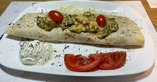 Chicken Mushrooms wrap