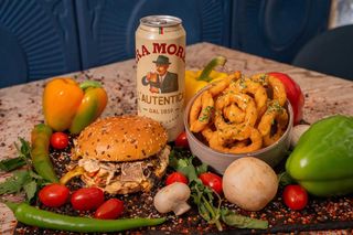 Mexican Spicy Black-Angus Burger