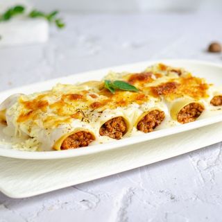 Plato Infantil Canelones De carne