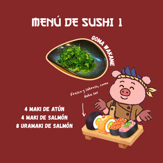 Menú De Sushi 1
