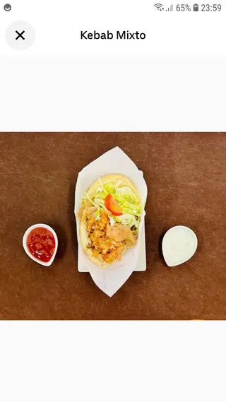 Kebab Doble Pollo