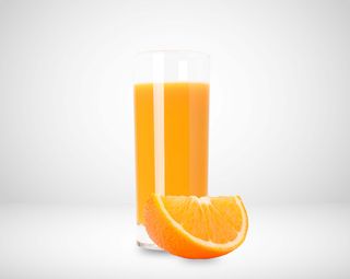 Zumo de naranja natural