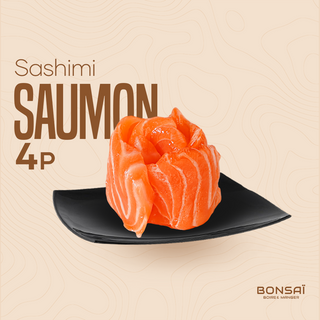 Sashimi Saumon - 4 Pièces