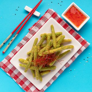 Спаржева квасоля фрі