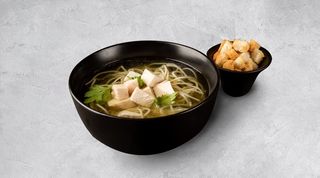 Бульйон курячий з крутонами (300г)