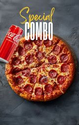 Pizza Pepperoni combo meni 560gr