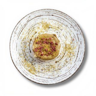 tarta de queso y pistacho