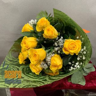 Docena De Rosas Amarillas