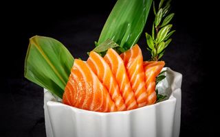 072 Sashimi sake - 6 pezzi