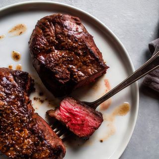 Grilled fillet steak