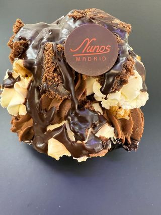 Brownie De Nata Y Chocolate