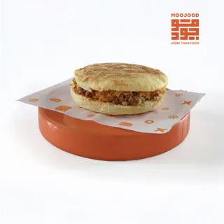  Batbout a la kefta de boeuf grillee   