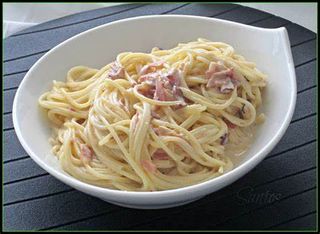 Espaguetis a la carbonara